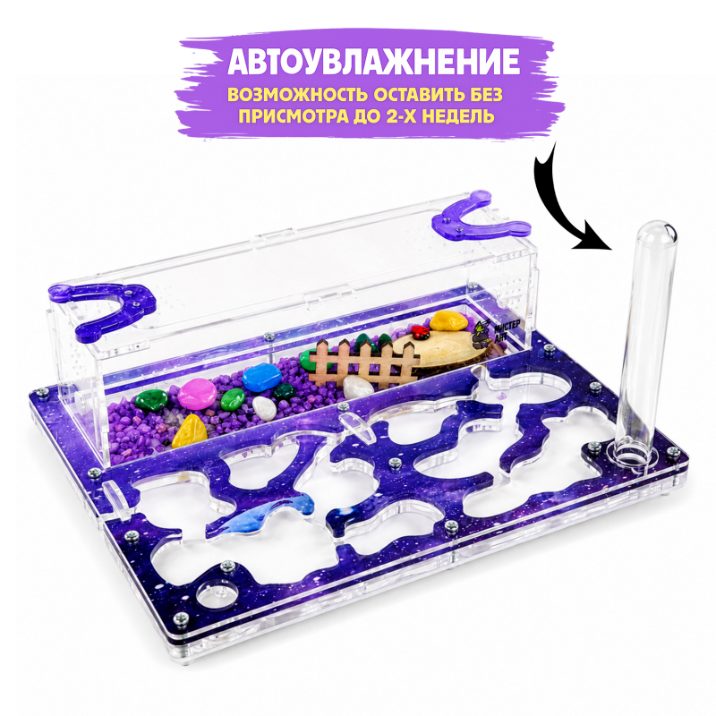 Муравьиная ферма Медиум "Космос" (ПОЛНЫЙ КОМПЛЕКТ) Муравьиная ферма Медиум "Космос" (ПОЛНЫЙ КОМПЛЕКТ)